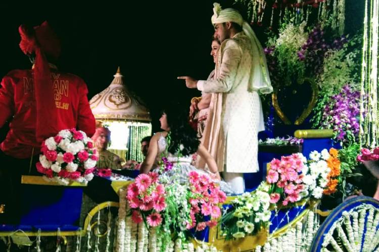 original entry alternatives for the bride and groom to make a statement and mix up the traditional entry over the horse at the Baraat.